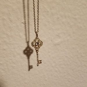 Key Charm Necklace